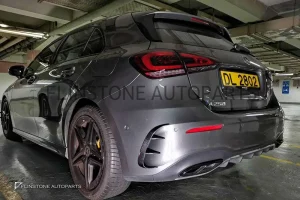 คิ้วช่องลมหลัง Carbon Fiber W177 ทรง BOCADESIGN