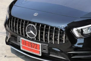 กระจังหน้า W177 A-Class ทรง GT สีดำ-โครเมี่ยม