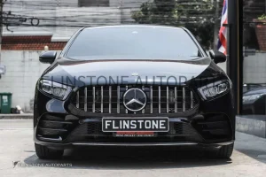 กระจังหน้า W177 A-Class ทรง GT สีดำ-โครเมี่ยม