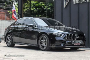 กระจังหน้า W177 A-Class ทรง GT สีดำ-โครเมี่ยม