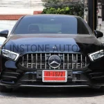กระจังหน้า W177 A-Class ทรง GT สีดำ-โครเมี่ยม