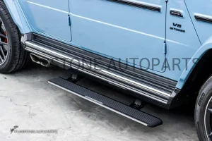 สเกิร์ตข้าง Carbon Fiber W463 G-Class ทรง TOPCAR ของแท้