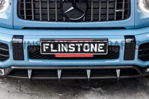 ลิ้นหน้า Carbon Fiber W463 G-Class ทรง TOPCAR ของแท้