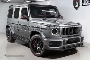 ลิ้นหน้า Carbon Fiber W463 G-Class ทรง TOPCAR