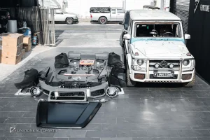 ชุดกันชนรอบคัน W463 G-Class ทรง G63 AMG