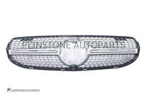 กระจังหน้า W253 GLC-Class Facelift ทรง Diamond สำหรับรถไม่ AMG