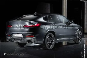 ดิฟฟิวเซอร์ Carbon Fiber BMW X4 G02 ทรง Larte Design