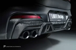 ดิฟฟิวเซอร์ Carbon Fiber BMW X4 G02 ทรง Larte Design