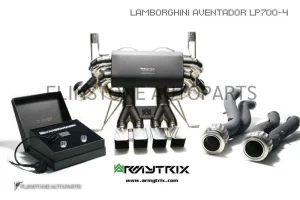 ชุดท่อ Armytrix Lamborghini Aventador LP750-4 SV