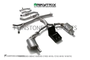 ชุดท่อ Armytrix W205 C-Class C43AMG