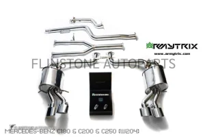 ชุดท่อ Armytrix W204 C180/C200/C250
