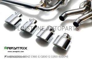 ชุดท่อ Armytrix W204 C180/C200/C250