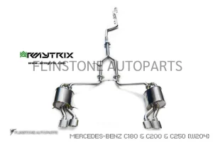 ชุดท่อ Armytrix W204 C180/C200/C250
