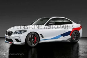 คิ้วแก้มหน้า Carbon Fiber BMW F87 M2 ทรง CMST