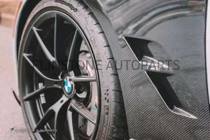 คิ้วแก้มหน้า Carbon Fiber BMW F87 M2 ทรง CMST