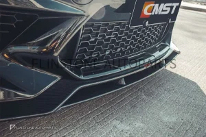 ลิ้นหน้า Carbon Fiber BMW F87 M2 ทรง CMST