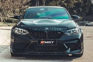 ลิ้นหน้า Carbon Fiber BMW F87 M2 ทรง CMST