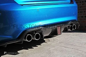 ดิฟฟิวเซอร์ Carbon Fiber BMW F87 M2 ทรง GTS พร้อมไฟ LED