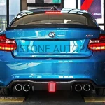 ดิฟฟิวเซอร์ Carbon Fiber BMW F87 M2 ทรง GTS พร้อมไฟ LED