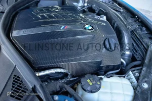 ฝาครอบเครื่อง Carbon Fiber BMW F87 M2 ทรง M Performance