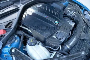 ฝาครอบเครื่อง Carbon Fiber BMW F87 M2 ทรง M Performance
