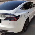 สปอยเลอร์ท้าย Carbon Fiber Tesla Model 3 ทรง Vorsteiner