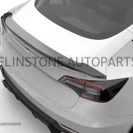 สปอยเลอร์ท้าย Carbon Fiber Tesla Model 3 ทรง Vorsteiner