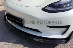 ลิ้นหน้า Carbon Fiber Tesla Model 3 ทรง Vorsteiner