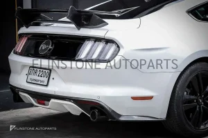 สปอยเลอร์ Carbon Fiber Ford Mustang ทรง Kirin Edge