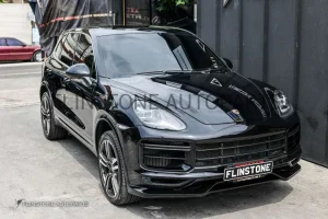 ลิ้นหน้า Porsche Cayenne E3 ทรง Techart