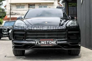 ลิ้นหน้า Porsche Cayenne E3 ทรง Techart