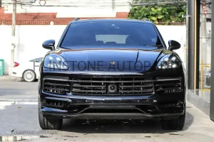 ลิ้นหน้า Porsche Cayenne E3 ทรง Techart