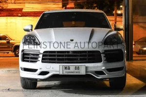 ลิ้นหน้า Porsche Cayenne E3 ทรง Techart
