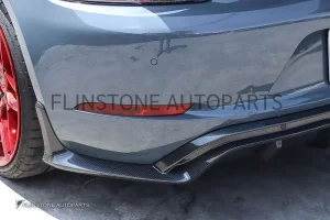 ดิฟฟิวเซอร์ Cabon Fiber Porsche 718 Cayman/Boxster ทรง CMST