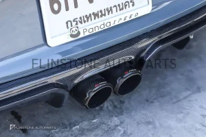 ดิฟฟิวเซอร์ Cabon Fiber Porsche 718 Cayman/Boxster ทรง CMST