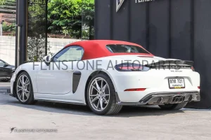 ดิฟฟิวเซอร์ Cabon Fiber Porsche 718 Cayman/Boxster ทรง CMST
