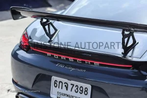 สปอยเลอร์ท้าย Carbon Fiber Porsche 718 Boxster ทรง CMST