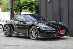ลิ้นหน้า Carbon Fiber Porsche 718 Cayman-Boxster ทรง CMST