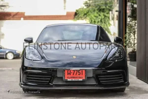 ลิ้นหน้า Carbon Fiber Porsche 718 Cayman-Boxster ทรง CMST