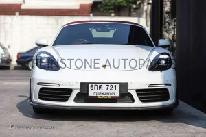 ลิ้นหน้า Carbon Fiber Porsche 718 Cayman-Boxster ทรง CMST