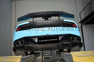 ดิฟฟิวเซอร์ Carbon Fiber Lamborghini HURACAN LP610-4 ทรง DMC
