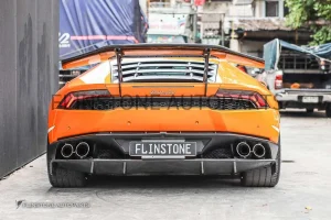 ดิฟฟิวเซอร์ Carbon Fiber Lamborghini HURACAN LP610-4 ทรง DMC
