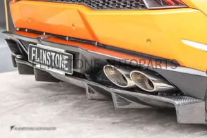 ดิฟฟิวเซอร์ Carbon Fiber Lamborghini HURACAN LP610-4 ทรง DMC
