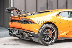 ดิฟฟิวเซอร์ Carbon Fiber Lamborghini HURACAN LP610-4 ทรง DMC