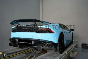 ดิฟฟิวเซอร์ Carbon Fiber Lamborghini HURACAN LP610-4 ทรง DMC