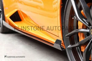 สเกิร์ตข้างตัวต่อ Carbon Fiber Lamborghini HURACAN LP610-4 ทรง DMC