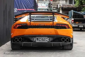 สปอยเลอร์ Carbon Fiber Lamborghini Huracan LP610-4 ทรง DMC