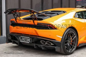 สปอยเลอร์ Carbon Fiber Lamborghini Huracan LP610-4 ทรง DMC