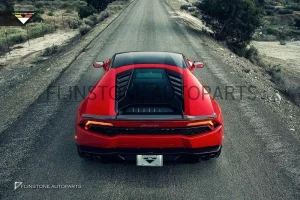 สปอยเลอร์ Carbon Fiber Lamborghini Huracan ทรง Vorsteiner V.1