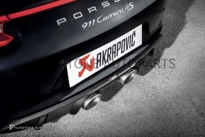 ชุดท่อ Akrapovic Porsche 911 Carrera Cabriolet /S/4/4S/GTS (991.2)
